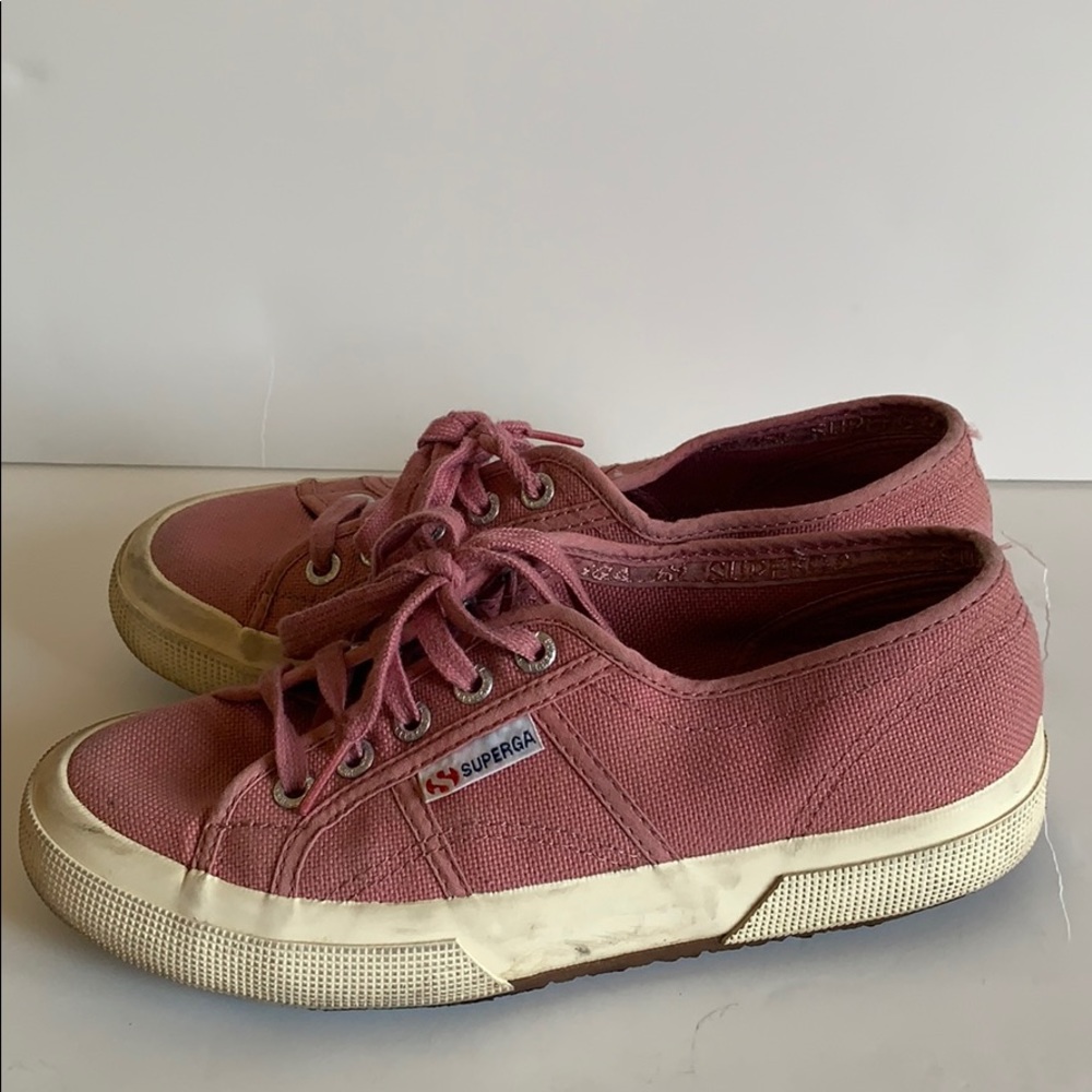 Superga Pink Sneakers Sz 38
